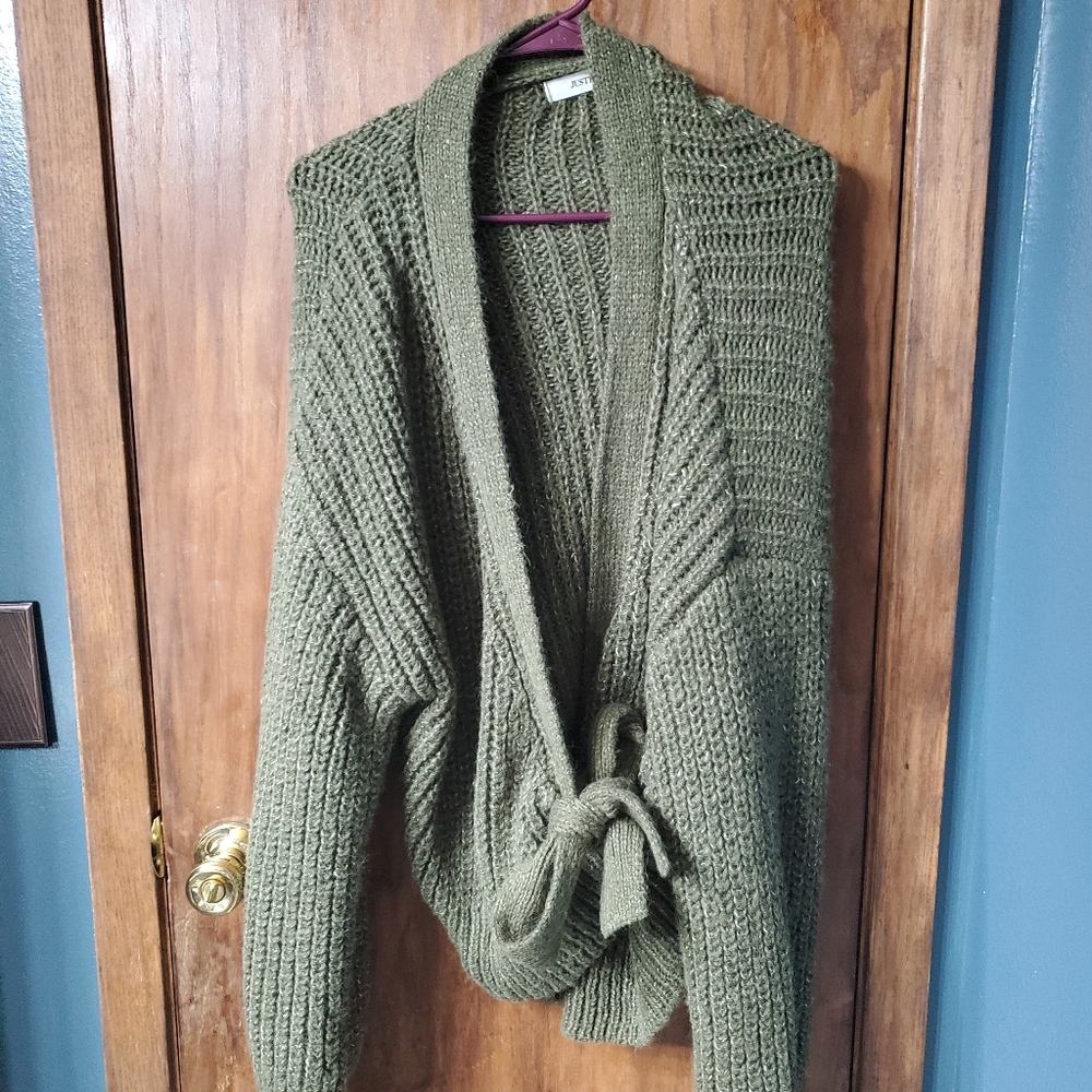Slouchy Wrap Cardigan